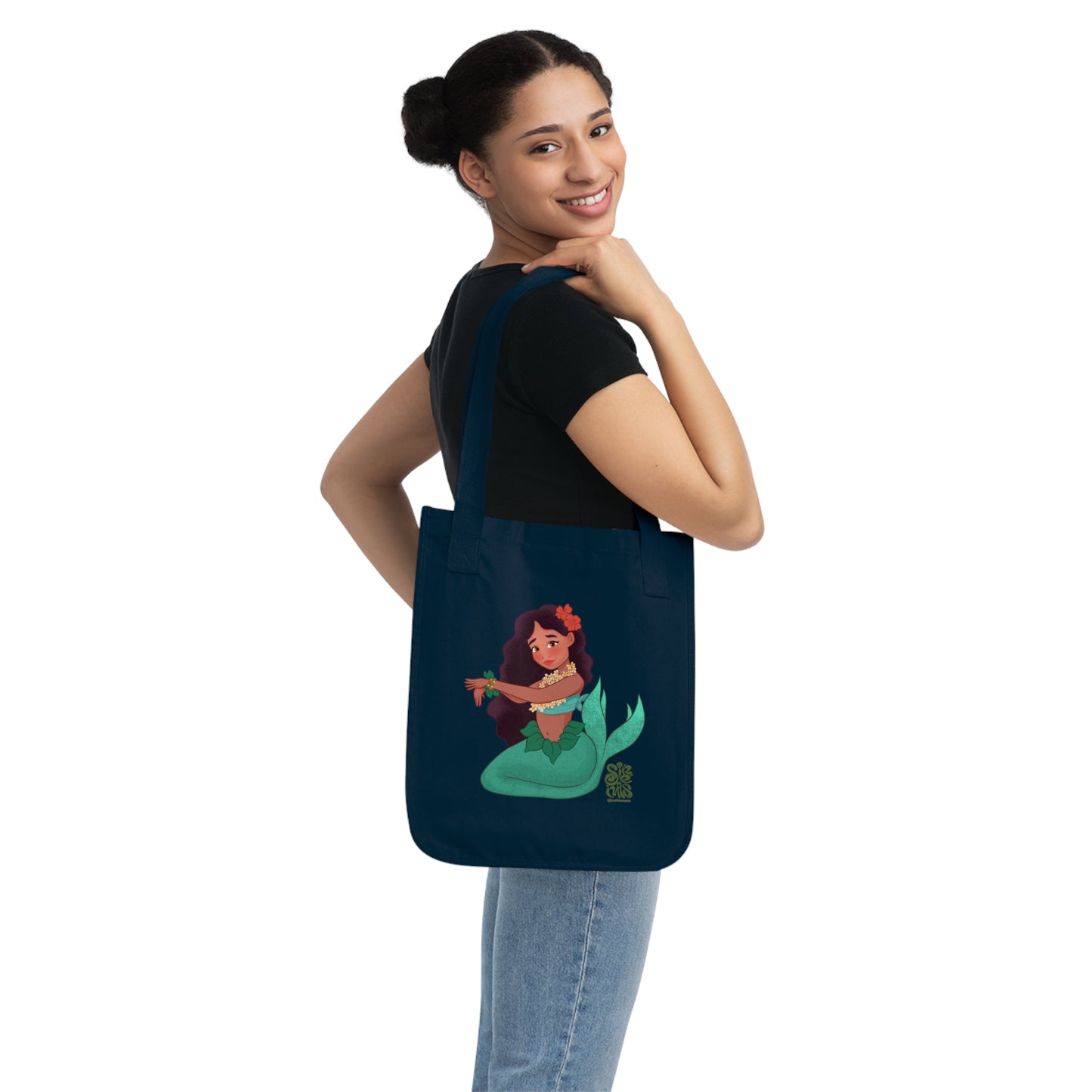 Designed with nature-approved materials, these personalized Econscious EC8040 canvas tote bags come with a 100% certified-organic cotton body and web handles. The op