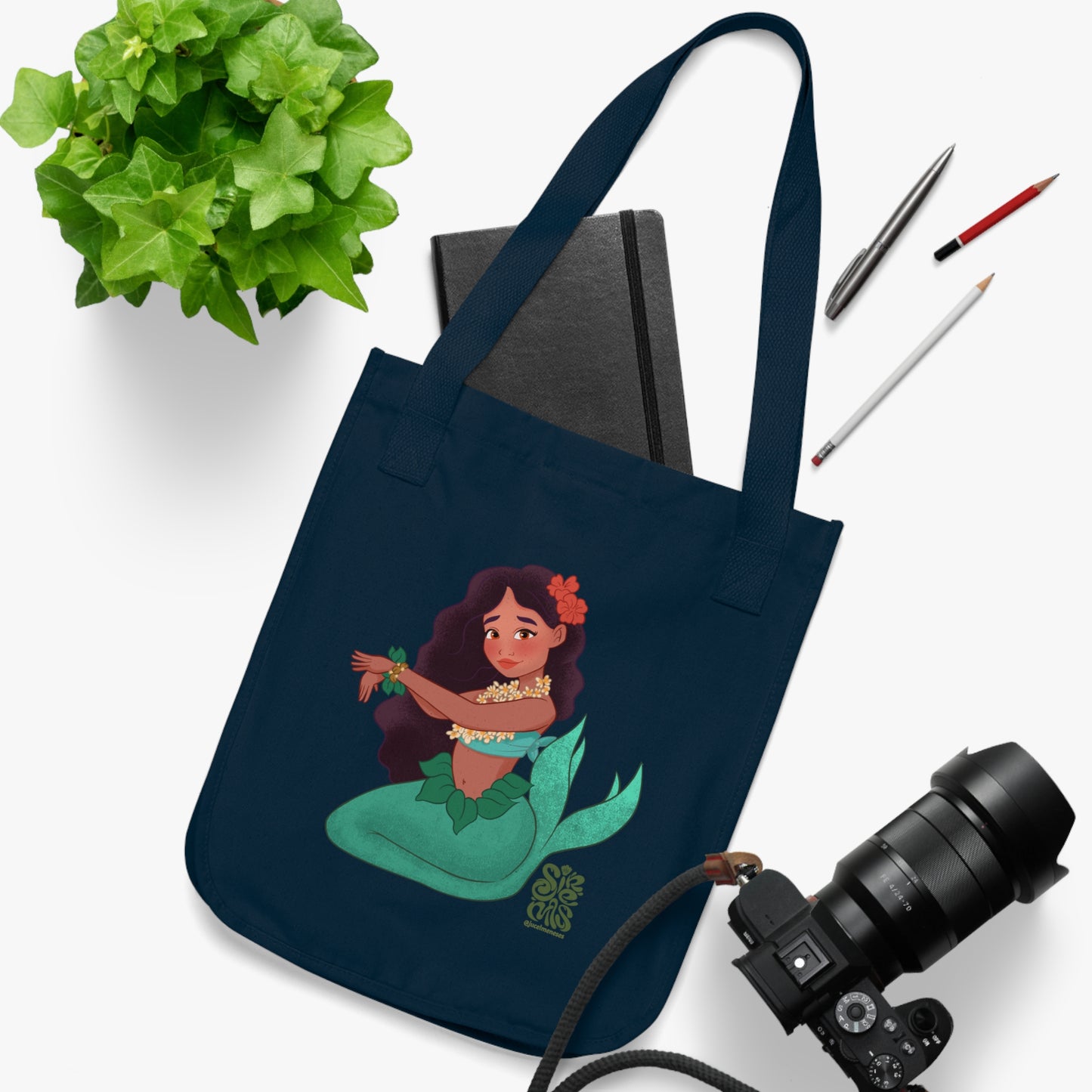 Designed with nature-approved materials, these personalized Econscious EC8040 canvas tote bags come with a 100% certified-organic cotton body and web handles. The op