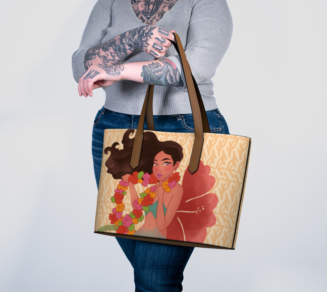 Leis Mermaid Tote Bag