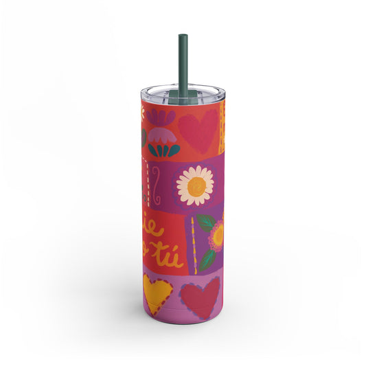 This particular tumbler design holds a special meaning, inspired by a personal story. It was originally created as a gift for a friend who was struggling with self-d