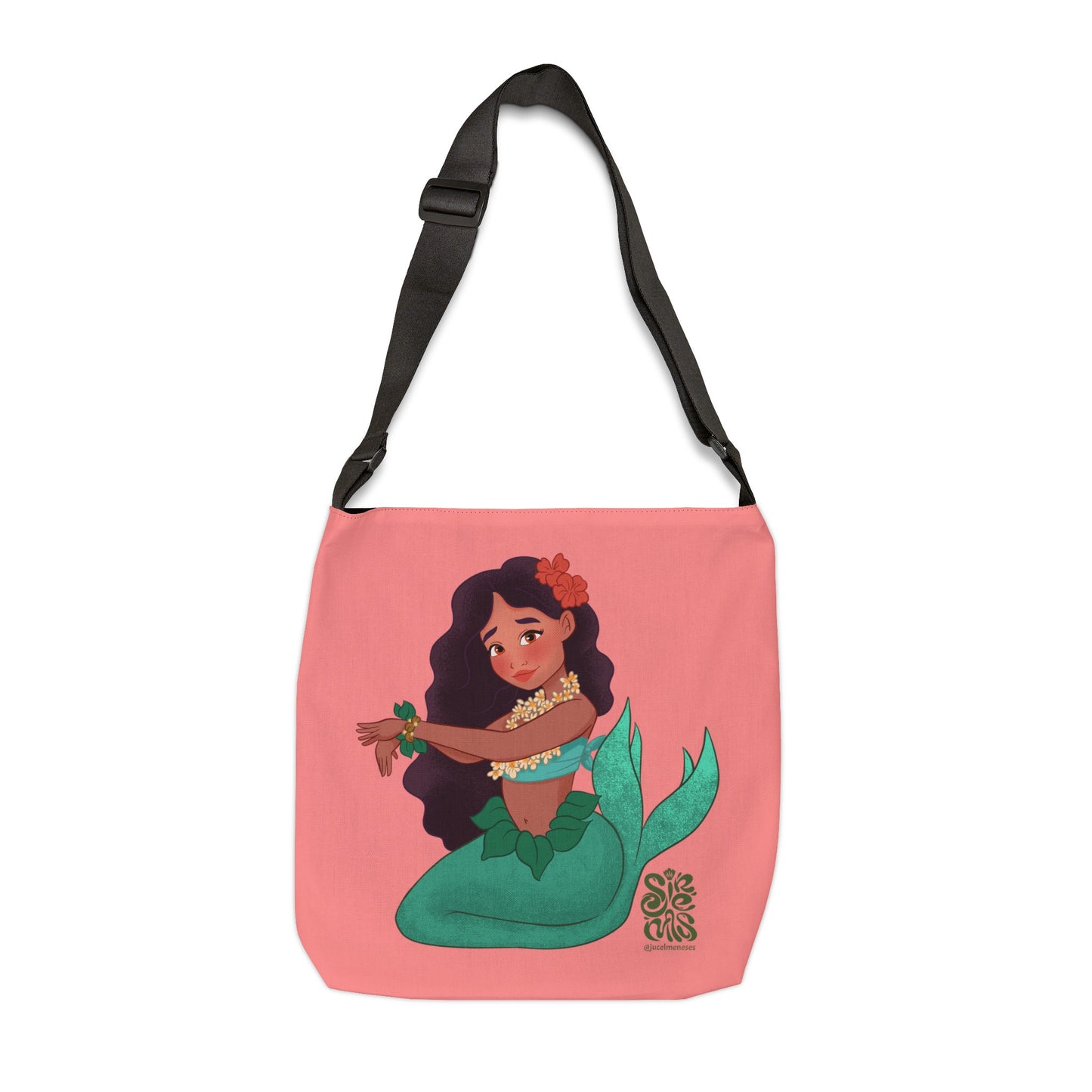 Hula Girl - Adjustable Tote Bag